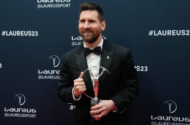 En medio de un conflicto con el PSG, Lionel Messi fue elegido como el mejor deportista del año 2022.