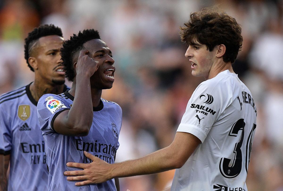 The Valencia Prosecutor’s Office investigates racist insults to Vinicius as an alleged hate crime