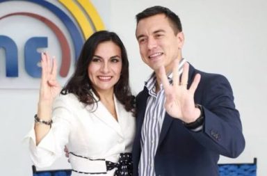 Daniel Noboa presidente tomará posesión el 23 de noviembre con su vicepresidenta Verónica Abad