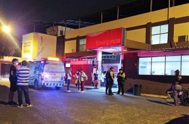 andri Coloma Véliz lo atacaron mientras se encontraba frente al hospital Sagrado Corazón de Jesús, en Quevedo.