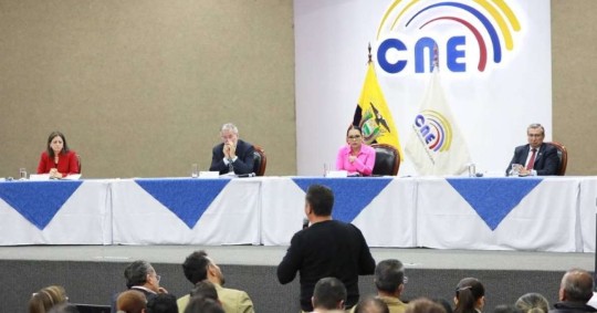 This is the first registered binomial for the August elections – El Diario Ecuador