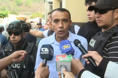 Javier Pincay, alcalde de Portoviejo cuenta con resguardo policial las 24 horas del día.