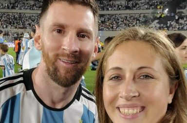 Hincha le pide una foto a Messi, pero pasa por un incómodo momento