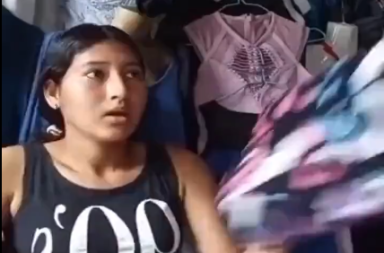 Balacera en pleno 'en vivo' de venta de ropa, en Yaguachi