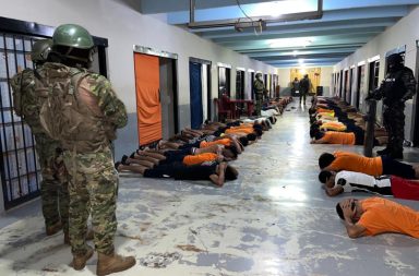 Policías y militares intervienen nuevamente en la Penitenciaría del Litoral