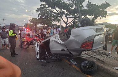 Un muerto y dos heridos en accidente de tránsito en Portoviejo