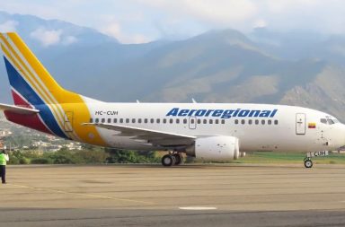 Aeroregional vuelos Manta Quito