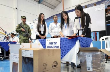 El CNE realizó este domingo el segundo simulacro electoral