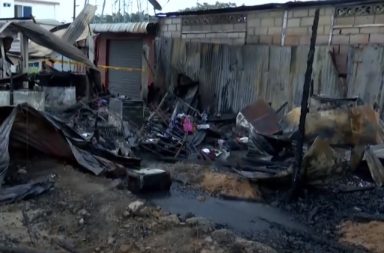 Incendio frente a La Penitenciaría, dos fallecidos