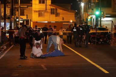 el promedio diario de muertes violentas es de 21 en el Ecuador, según las autoridades.