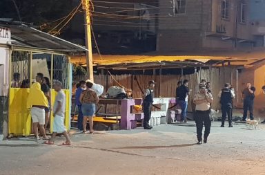 Barrio Amazonas de Manta, dos muertos y un herido