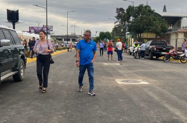 Inauguran la vía transversal en Portoviejo