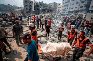 Un hospital, en Gaza, fue bombardeado por Israel, confirmó el ministerio de Salud de ese territorio palestino.