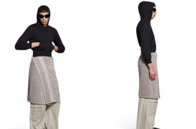 Reconocida marca vende una falda de toalla en casi 1.000 dólares
