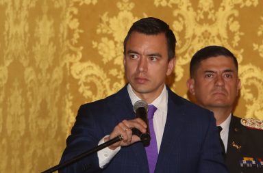 Noboa dice que trabajará con "la misma gente" de Bukele para la construcción de cárcel de máxima seguridad