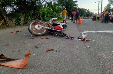 Policía y catequista murieron en accidente de tránsito en Manabí