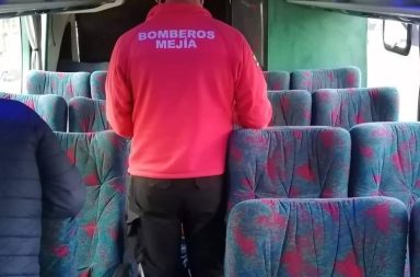 El pasajero de un bus interprovincial murió de manera instantánea y fulminante dentro de la unidad de transporte.