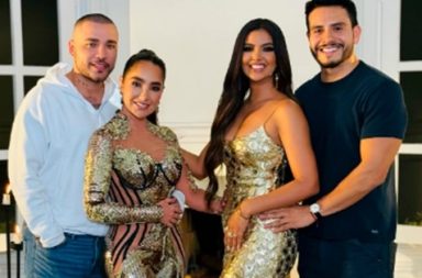 Dayanara Peralta y Paola Jara terminan la grabación de un video musical