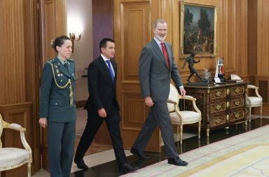 El Presidente Daniel Noboa se reúne con el rey de España Felipe VI