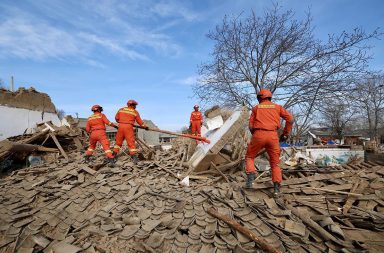 Un terremoto de 7.1 grados sacudió China este lunes 22 de enero
