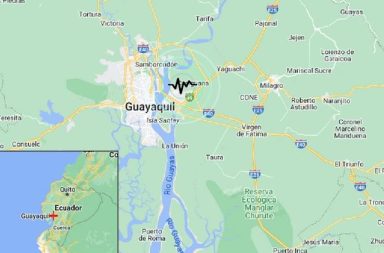 Entre las ciudades de Manta, en Manabí, y Durán, en Guayas, se registraron dos temblores este martes 30 de enero del 2024.
