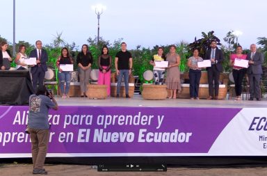 El presidente Noboa lanza proyecto de emprendimiento en Portoviejo