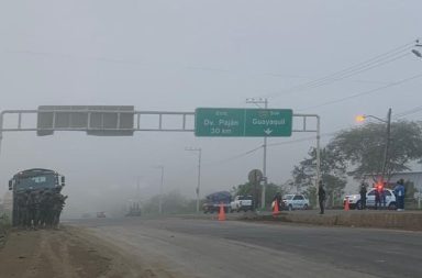 Totalmente habilitada se encuentra la vía Jipijapa-Guayaquil la mañana de este viernes 5 de enero del 2024.