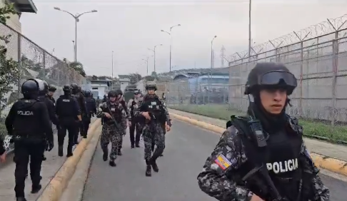 Policías y militares intervinieron en la Cárcel Regional en Guayaquil