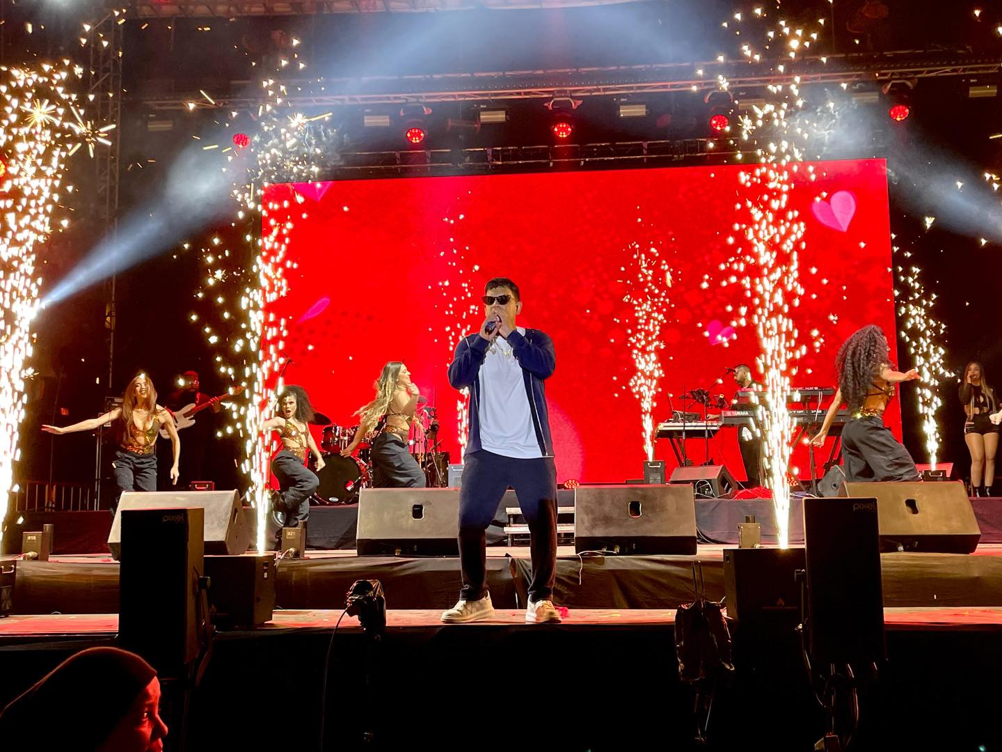 Tito EL Bambino en Cuenca por las festividades de Carnaval 2024.