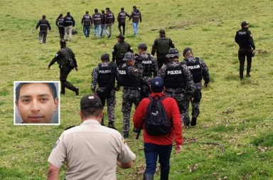El Gobierno publicó la foto de Jonathan Goyes Narváez en la lista de los más buscados de Ecuador por femicidio.