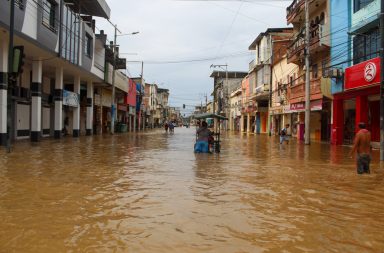 Chone, en alerta por alta probabilidad de nuevas inundaciones