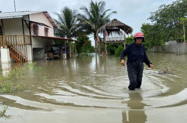 En Crucita, decenas de familias sufrieron afectaciones por las lluvias