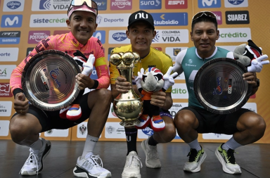 Segundo y tercer lugar para Ecuador en el Tour Colombia 2024