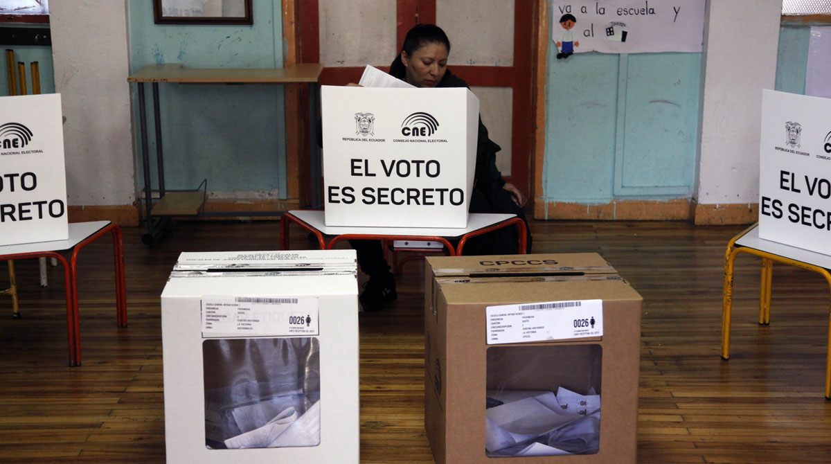 Se fija para el 9 de febrero de 2025 la celebración de elecciones presidenciales en Ecuador
