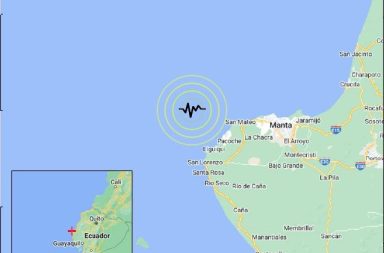 Se registró un temblor la madrugada de este viernes con epicentro en Manta
