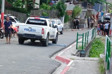 A El Gato lo asesinaron de varios disparos dentro de una vivienda en el sector de Las Pampas, en la parroquia Andrés de Vera.