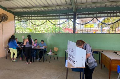 El movimiento político Izquierda Democrática obtuvo el primer lugar en las elecciones de la parroquia Sosote.