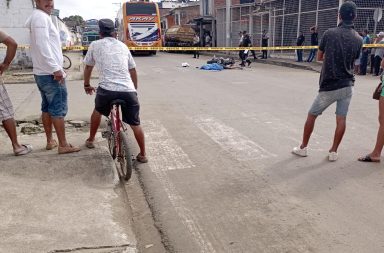 Un hombre murió arrollado en Tosagua, Manabí.