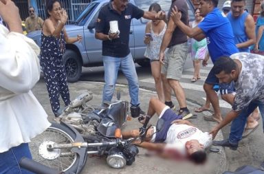 Motociclista muere en accidente de tránsito, en Portoviejo