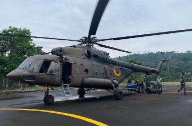El helicóptero perteneciente al Ejército Ecuatoriano, accidentado en la provincia de Pastaza se encontraba en excelente estado.