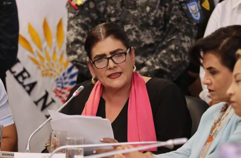 Mónica Palencia presentó la renuncia y no seguirá al frente del Ministerio de Gobierno de Ecuador y ya tiene reemplazo.