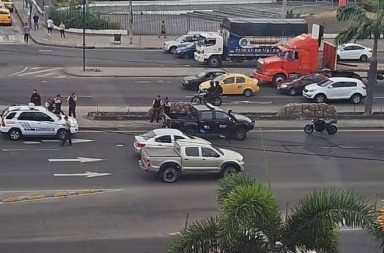Una balacera registrada en las inmediaciones del Complejo Judicial Valdivia dejó un muerto, esto en el sur de Guayaquil.