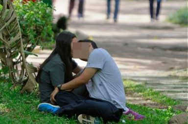 Estudiantes tenían relaciones sexuales en el parque El Paraíso de Cuenca