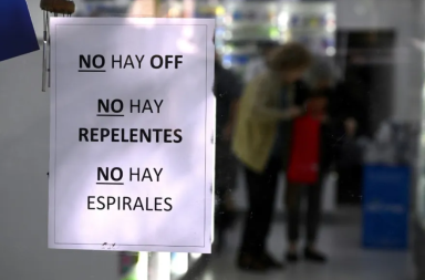 En Argentina hay escases de repelentes de mosquitos