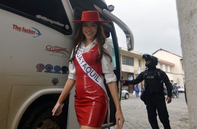 Amara Topic - candidata al Miss Universo Ecuador.
