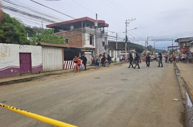 Sicarios matan a un hombre cerca de una barbería en Portoviejo