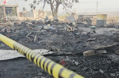 Abuela murió abrazando a sus seis nietos durante un incendio, sucedió en México