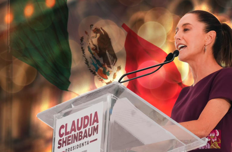 Claudia Sheinbaum es la primera mujer en la presidencia de México
