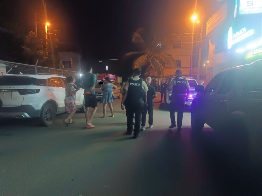 Niño baleado en Manta
