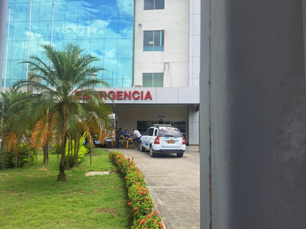 Área de emergencias del hospital Verdi Cevallos